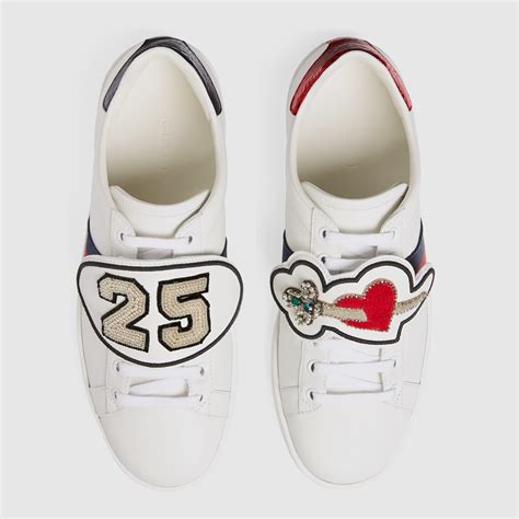 gucci ace sneakers removable patches|brand new gucci ace sneakers.